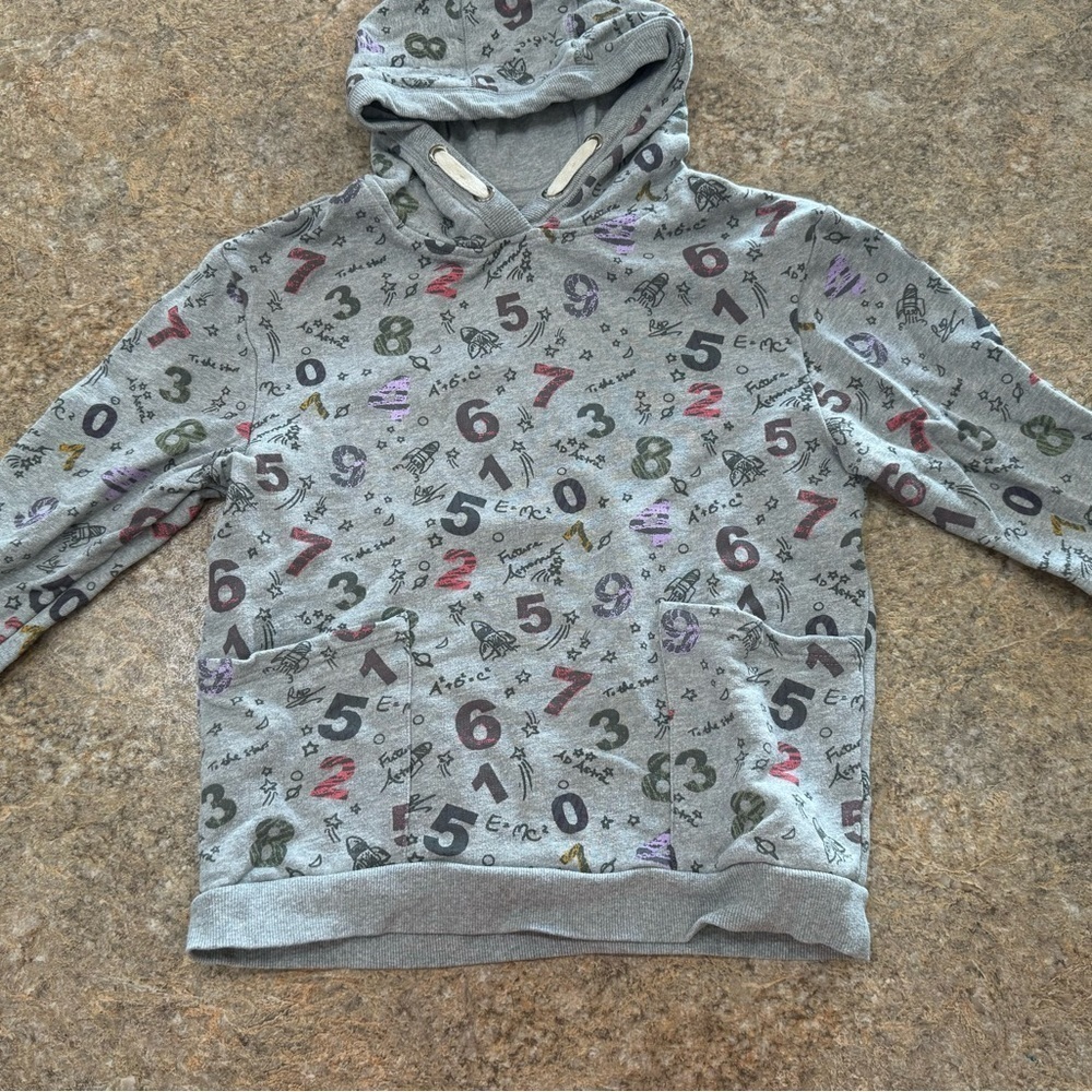 Peek Number Hoodie